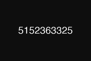 5152363325