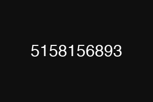 5158156893